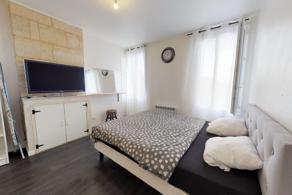 Maison Familiale En Pierre A 10 Min De Bordeaux Bassens  Bagian luar foto